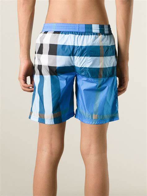 burberry swim shorts for men|wearing burberry shorts men.